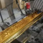 Line Hot Foil Stamping Machine For Plastic PS EPS Polystyrene Photo Frame Extrusion Line Machinery