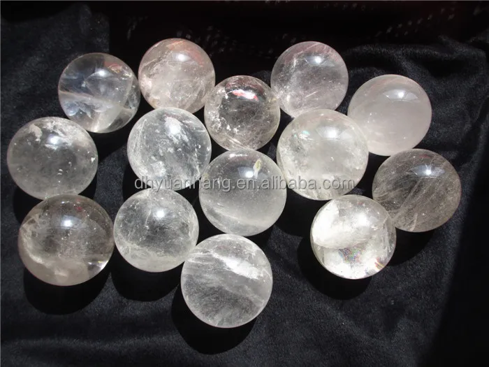 natural clear quartz crystal ball spheres,fengshui rock quartz
