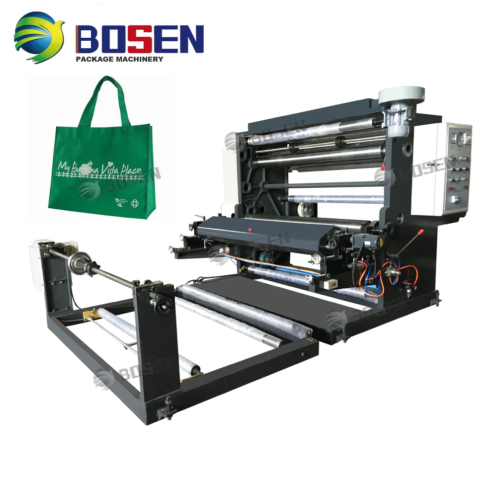 single colour flexo printing machine