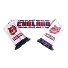 Woven Scarves The Scarf Wholesale Acrylic England Football Sport Custom Woven Scarf