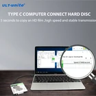 Sata Usb-c Cable ULT-unite USB-C To 22pin SATA Adapter Converter Cable For 2.5 Inch HDD SSD