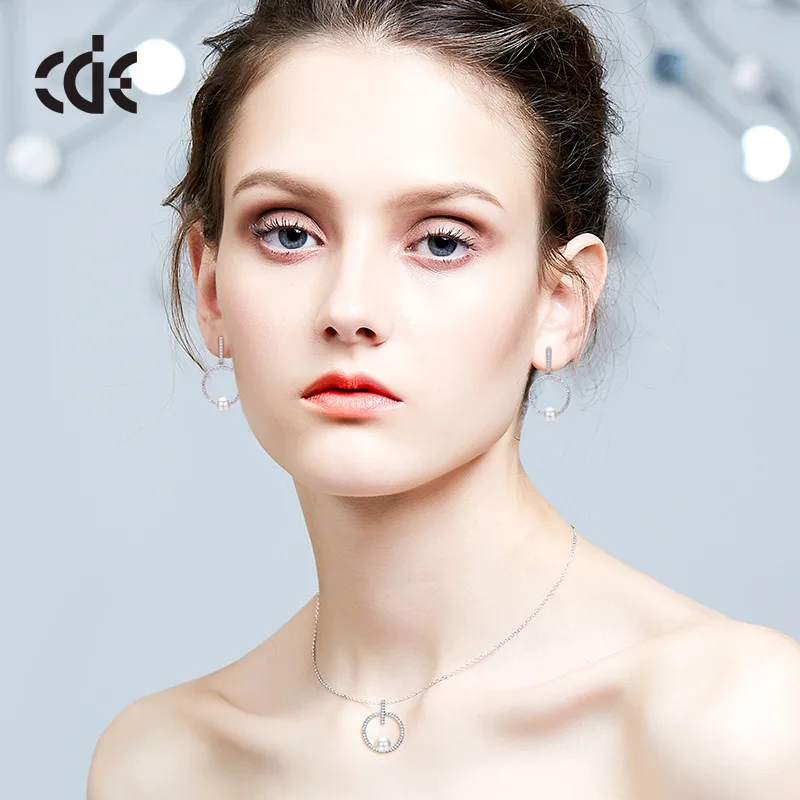Cheap Necklace And Earring Sets Wholesale Turkey Pearl Silver Jewelry Guangzhou