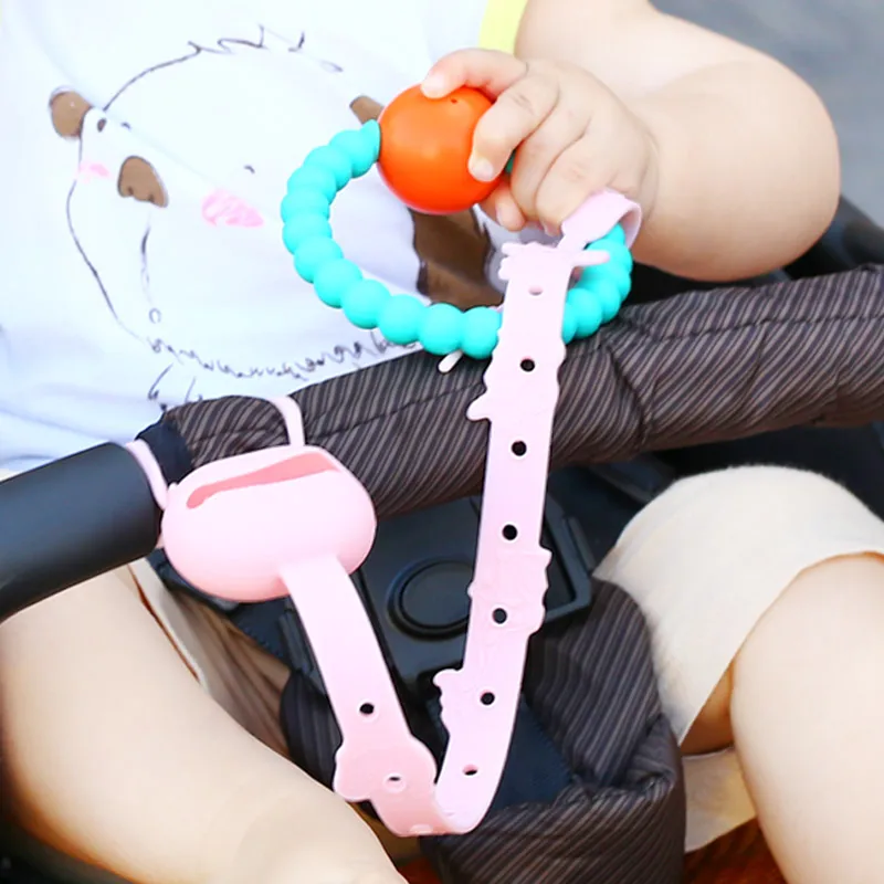 A Portable Baby Pacifier Hanging Chain, Pacifier Holder Chain, Baby Pacifier Chain Clip Holder