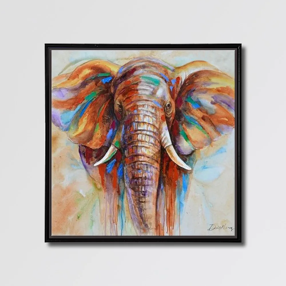 Manufacturers Price Easy Abstract Animal Elephant Wall Decor Paintings -  Buy Easy Abstract Paintings,Easy Oil Painting Pictures,Elephant Wall Decor  Product on 