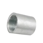 Steel Pipe Pipes Coupling Cast Steel Pipe Fittings Extension Nipple Long Threaded Pipes Socket Coupling 1/2'' 3/4''*10''