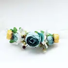 Artificial Hot Sale Yiwu Wedding Bridesmaid Artificial Floral Wristlet Bracelet Flower High Quality Wrist Corsage