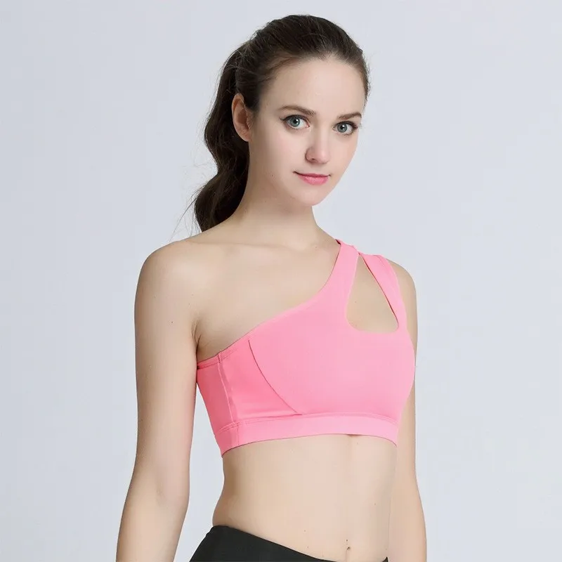 single strap sports bra