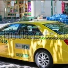 Light Vacuum Factory-supplied Orange Plastic Taxi Advertising Box Taxi Light Box Thick Vacuum Forming Service