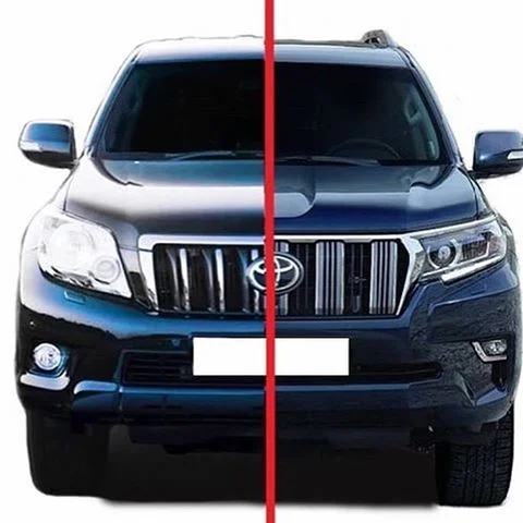 toyota prado facelift kit 2018