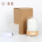 Diffuser Diffuser Home Room 100ml Aroma Essential Oil Diffuser New Wood And Glass Ultrasonic Humidifier