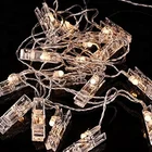 Clip Christmas Lights Photo Clip String Lights Wholesale 20L LED Photo Clip Christmas String Lights