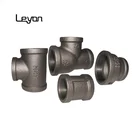 Standard Fitting Ansi Standard Threaded Fitting Black Iron Plumbing Beaded Malleable Iron Fitting 1/8" Threaded Fitting