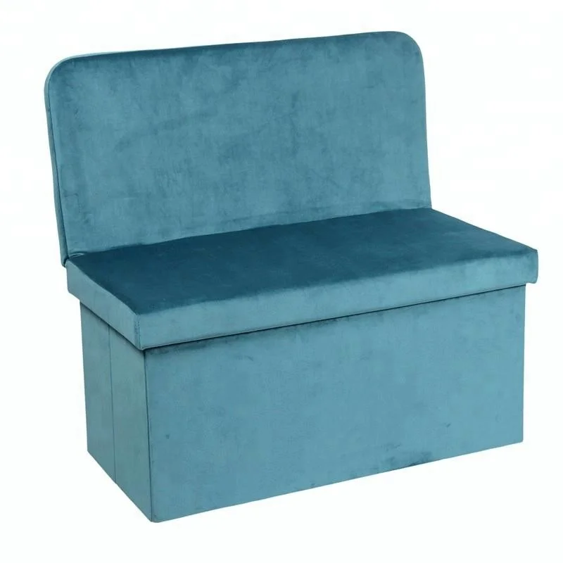 storage chair with backrest