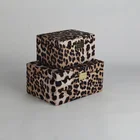 Leopard Set Jewelry Factory Exquisite Leopard Set 2 Jewelry Box Combination