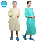 Gown Isolation Hospital Gown Medical Supplies Non-woven Isolation Gown/hospital Visitor Gown With CE