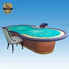 Seats Table Casino Poker Table 14 Seats Large Baccarat Poker Game Folding Poker Table For Casino Use