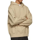 Hoodies Manufacturer Wholesale Man Brushed 100% Cotton Custom Blank Hoodie