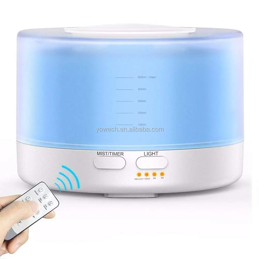 Ultrasonic Essential Oil Aroma Diffuser Humidifier LED Light Air Purifier M0