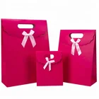 Paper Bags Customised Logo Design Printed Jewelry Packaging Clothing Wedding Small Luxury Paper Gift Bags With Handles