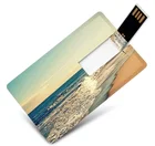 Card Usb Drive Stick Top Selling Name Card USB Flash Drive Custom Logo Business Card Memory Stick Slim Card Shape USB For Computers
