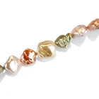 Multi Color Shell Beads Multi Color Drilled Sea Shell Beads Strand