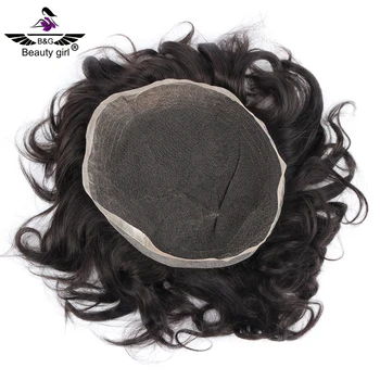 Guangzhou factory wholesale alibaba best selling products size 8x10 indian remy human hair topper wig for men