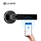 Hotel Door Lock Smart Tuya TT WIFI Fingerprint APP Keyless Hotel Door Lock