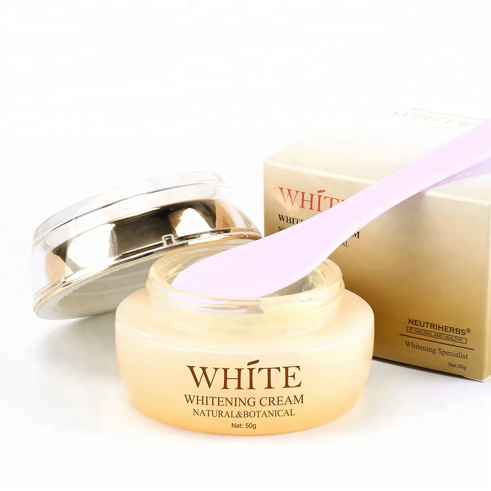 black face white cream