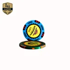 Poker 14g Plastic Injection Molded Nylon Poker Chips With Custom Logo