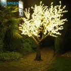 Tree Light Led Lights Led Tree Light H:15ft Christmas Artificial Tree Light Red Outdoor Led Cherry Blossom Tree Lights