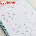 Beauty English Calligraphy Handwriting Groove Training Copy English Alphabet Words Letters Auto Fade Copybook