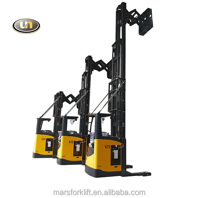 Double deep forklift