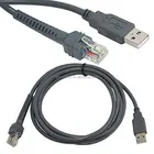 Usb For Compatible New Barcode Scanner RJ45 / RJ50 USB Cable For Symbol CBA-U01-S07ZAR LS2208 LS4208 DS6708