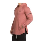 Hoodies Tech Fleece Hoodies Pullover Side Split Hoodies Slim Fit Scoop Hem 65 Cotton 35 Polyester Tracksuit
