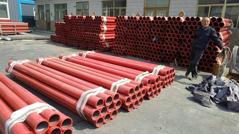 Concrete Beton Pump Pipe Seamless Seam Welded Carbon Steel St52 20