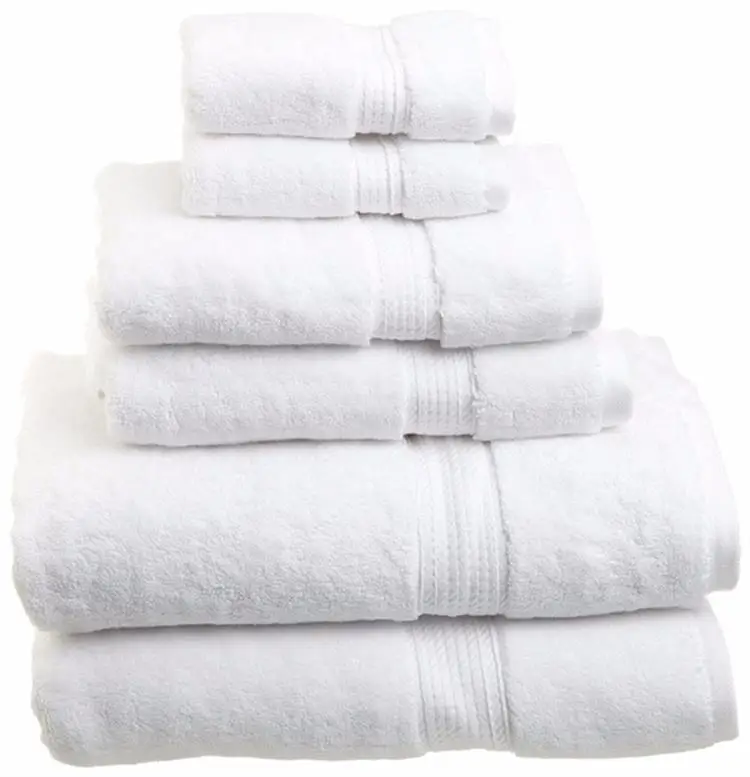 White 100% Cotton 5 Star Luxury Hotel Bath Towel Sets /Hand Towels/Face Towel/Handuk