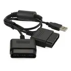 Ps2 Usb For PS2 To For PS3 PC USB Gamepad Controller Converter Dual Adapter Cable For PS2