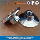 To Sanitary Tri Clamp SS316L Sanitary Tri Clamp End Cap 3" To 1/4" NPT With Wrench Grooves