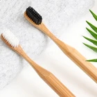 Bamboo Bulk Price Round Natural Handle Eco Friendly Toothbrush Bamboo