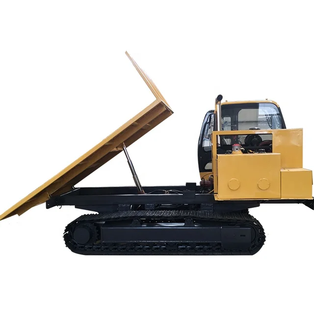 5Ton mini crawler dump truck from China for sale steel track
