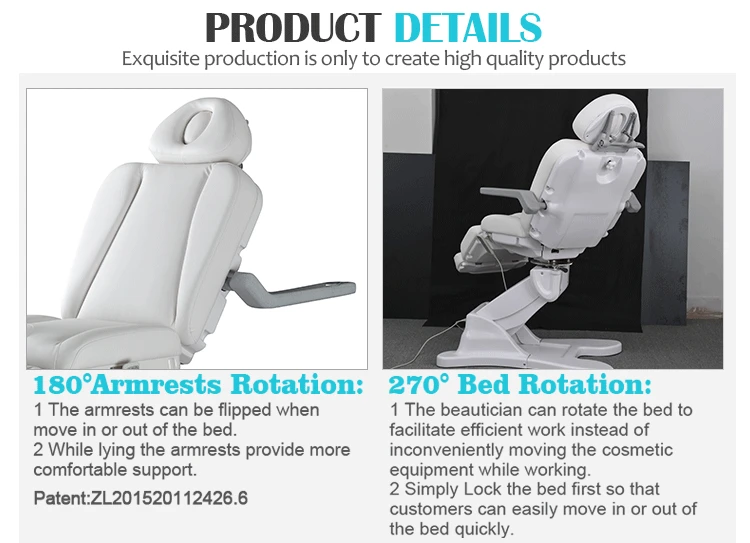 korea massage bed electric spa portable beauty bed pedicure chair for salon furniture