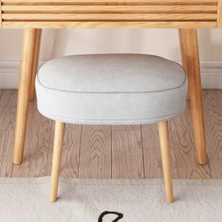 Jasiway home furniture breathable cushion wooden dresser chair vanity stool