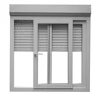Windows Aluminium Roller Shutter Door TOMA China Aluminum Shutter Windows And Doors With Roller Shutter For Apartment Hotel