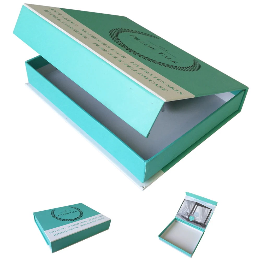 product luxury custom blue printing retail clothing garment shoes foldable packaging box manufacturer-1