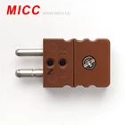 Size Male Mini Male MICC Standard Size Brown K Type 350 Centigrade Male Plug