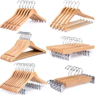 Hanger Hangers Branded Hangers Branded Cheap Customized Clothes Hanger Luxury Wooden Clothes Coat Hangers
