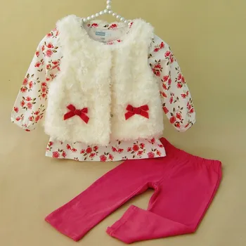 Wholesale Clothing China Newborn Baby Girl Winter Romper Suit