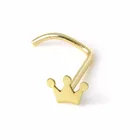 Stainless Steel Piercing Stainless Steel Crown Designed Nose Piercing Jewelry