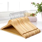 Clothes Cloth High Quality Wooden Clothes Hanger Biodegradable Baby Cloth Hanger In Natural