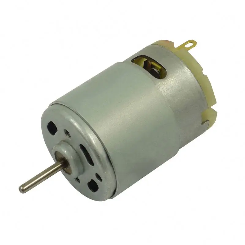 DC 12V-24V 8000RPM Micro RS-385 Carbon Brush Motor Large Torque Strong Magnetic 